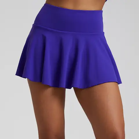 Wholesale Custom Solid tennis wear Ladies Skirts High Waisted Stretch Women Skirts sports wear Pencil Skirts For Women
