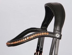 บังเหียนหนังแท้สำหรับแข่งและขี่ม้า - Product Image 3