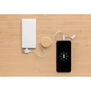 Cavo USB Retrattile 6-in-1 Ontario: Gadget Promozionale Sostenibile per Ricarica e Trasferimento Dati - Product Image 3