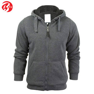 Windproof Zipper Style Men Wear <b>Hoodies</b> Casual Wear Top Quality Comfortable <b>Plain</b> Stylish <b>Hoodies</b> for Men - Product Image 5