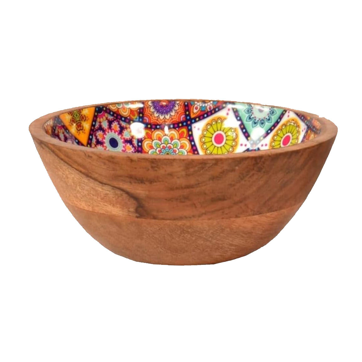 Natural Wood Finished with Enamel Print