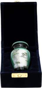 Calidad superlativa Venta al por mayor de tamaño personalizado y patrón personalizado Recuerdo Memorial Cenizas Urnas a bajo precio - Product Image 6