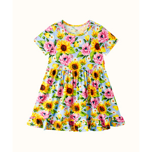 Robes d'été décontractées pour filles, respirantes, mode enfant - Product Image 5