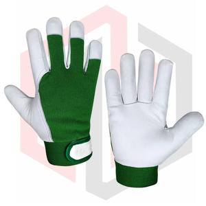 ถุงมือหนังแพะถุงมือหนังน้ำหนักเบาป้องกันการตัด - Product Image 5