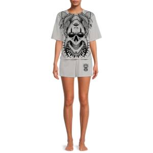 Vente d'été chaude Logo personnalisé ensemble de shorts de cyclisme pour femmes respirant deux pièces haut shorts de rue motif solide conception de grande taille - Product Image 1