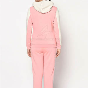 Ensemble de survêtements d'hiver à motif uni pour femmes personnalisable Collection de fabrication de marque privée avec haut de transpiration - Product Image 4