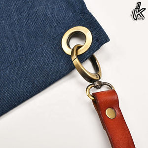 Delantal de cocina multiusos, de algodón, para chef, con bolsillo, nuevo precio al por mayor - Product Image 4