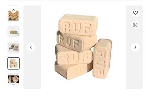 RUF Polonia Briquetas de madera Productos relacionados con la energía hechos a mano Briquetas de roble de madera dura de abedul - Product Image 3