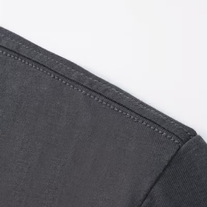 Camiseta de Algodón de Alta Calidad de 300 g/m² con Logotipo Personalizado para Hombre, Diseño Sólido, Corte Recto, Estilo Urbano, Ajuste Holgado - Product Image 6