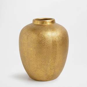 Vase à fleurs en métal, parfait pour la décoration intérieure de luxe, ajoutant un charme artistique à la table à manger et aux espaces de couloir. - Product Image 4