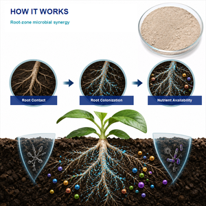 Poudre de Paenibacillus Polymyxa en gros, 10 milliards d'UFC/g, Biofertilisant, Conditionneur biologique du sol, Direct usine - Product Image 4