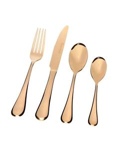 Juego de cubiertos de acero inoxidable de estilo occidental de gran calidad, acabado Chapado en cobre para restaurante, Hotel, fiesta, regalos de negocios - Product Image 6