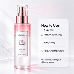 OEM PDRN Bi Phase Facial Serum Mist Custom Logo Moisturizing Skin Care Face <b>Spray</b> for All Skin Types - Product Image 1