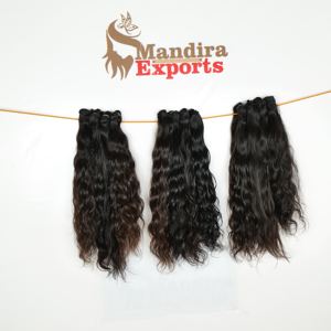 เรมี่ผมต่อผมธรรมชาติแบบ100% ผมธรรมชาติแบบนุ่มไม่ผ่านกระบวนการผมชาวอินเดียเกรดตรงลอนลึก - Product Image 4