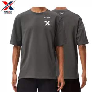 Camiseta de algodón de alta demanda para hombre, transpirable y de secado rápido, calidad antiarrugas, logotipo y diseño personalizados, precio barato en línea - Product Image 2