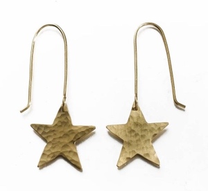 Vente en gros de boucles d'oreilles en laiton de qualité supérieure boucles d'oreilles en laiton antique - Product Image 6