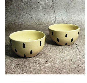 Platos y cuencos de cerámica con acabado brillante desechables hechos a mano de 8 pulgadas para uso en fiestas - Product Image 6