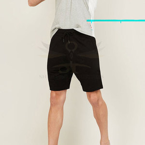 Pantalones Cortos para Hombre de Diseño Personalizado al por Mayor OEM, Nuevo Modelo, Patrón Sólido, 100% Algodón, Cintura Media, Marca Privada para Adultos - Product Image 4