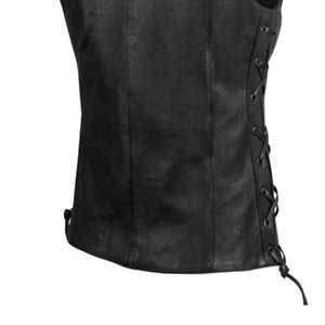 Chaleco de Motocicleta de Cuero para Hombre y Mujer, Chaleco de Motociclista de Primera Calidad, Talla Grande, Transpirable, para Verano e Invierno - Product Image 6