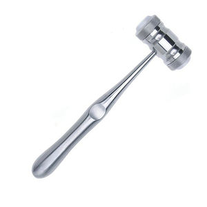 Martillo manual de acero inoxidable de alta calidad de 7.5 pulgadas para huesos, instrumentos quirúrgicos ortopédicos veterinarios, reutilizables para levantar huesos duros - Product Image 1