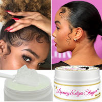 Kit d'outils de coiffure Gel de tressage spray brillant cire pour cheveux Logo personnalisé et échantillon Frais de premier échantillon remboursables lors de la commande en gros