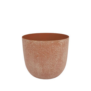 Ensemble de 2 plateaux de jardin en métal moderne enduit de poudre rouge pour la décoration de table de salon à la main personnalisée - Product Image 1