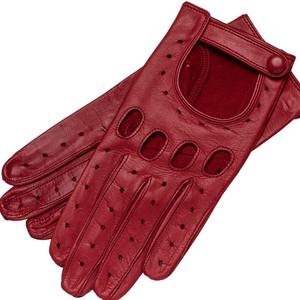 Nouveauté, gants de conduite unisexes en cuir d'agneau de couleur unie personnalisés, antidérapants, respirants, coupe-vent - Product Image 6