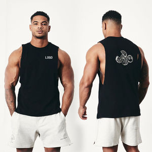 ผู้ผลิตเสื้อกล้ามออกกำลังกายผู้ชายแบบกำหนดเอง ขายส่ง OEM รับผลิตเสื้อผ้ากีฬาตามสั่ง ผลิตจำนวนมาก - Product Image 5