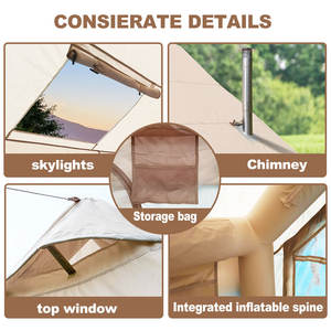 Tente de camping gonflable professionnelle <span class=keywords><strong>M</strong></span> BNM pour usage extérieur, convient aux familles de 3 à 4 personnes, grand espace, fournisseur en gros - Product Image 3