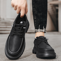 Chaussures de chef confortables antidérapantes à embout en acier pour hommes et femmes, imperméables, résistantes à l'huile, à enfiler, pour la cuisine, la restauration, le lieu de travail