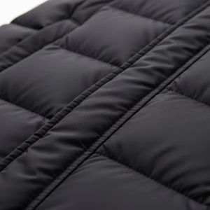 Manteau d'hiver chaud et décontracté en nylon et polyester, imperméable, gaufré, avec poches, pour l'extérieur, vente en gros et exportation - Product Image 2