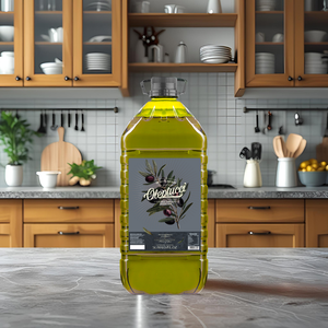 Huile d'olive vierge PET "Oleotucci" de haute qualité 5L pour la cuisine et les vinaigrettes - Product Image 2