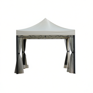 Amicasa OREGON - Juego de Gazebo de Poliéster de 3 x 4 m, Pérgola, Pabellón para Exteriores - Product Image 2