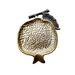 อุปกรณ์รับประทานอาหารชามใส่ผลไม้ทรงกลมสีเงินและสีทองใช้อเนกประสงค์ชามสลัดมีจำหน่ายในอินเดีย - Product Image 6