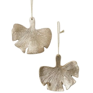 Shinny วัสดุอลูมิเนียมคุณภาพสูงที่แขวนประดับรูปดอกไม้คริสต์มาสตกแต่งต้นคริสต์มาสแบบสั่งทำ - Product Image 1