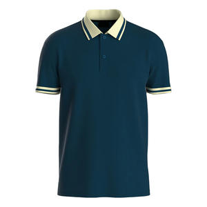 Venta al por mayor barato 100% algodón de alta calidad de varios colores Polo camisas de polo de diseñador de los hombres para los hombres camisetas de polo - Product Image 4