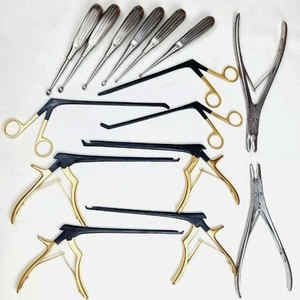 Kerrison Rongeurs Bone Curettes 15 PCs Set Surgical Orthopedic <b>Instrument</b> - Product Image 1