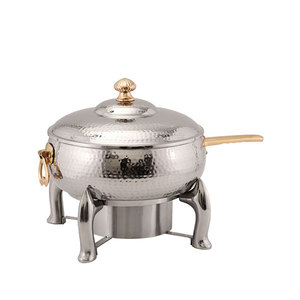 Suministros de hotel de diseño clásico Calentador de alimentos de metal Buffet para uso doméstico y hotelero Disponible a precio a granel Calentador de alimentos - Product Image 4