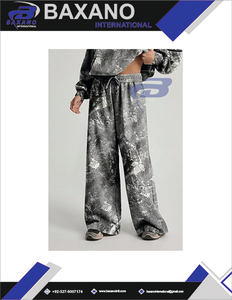 ชุดเซ็ตเสื้อฮู้ดและกางเกงพิมพ์ลายทั้งตัวสำหรับผู้หญิง น้ำหนักเบา เหมาะสำหรับฤดูหนาว สวมใส่สบาย ทรงปกติ ชุดลำลองสองชิ้น ลายอนิเมะ - Product Image 6