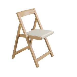 Minimalist Solid Wood Folding <b>Chair</b> Portable Space-Saving <b>Dining</b> Seat for Home Use Modern Design 12-Month Warranty Sturdy - Product Image 2