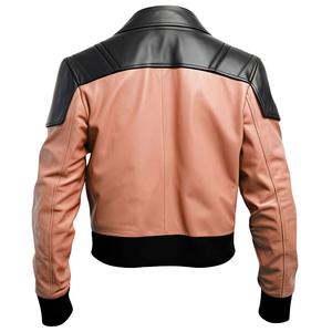 Chaqueta de Cuero Genuino para Mujer, Diseño Personalizado, Talla Adulto, Calidad Premium, Precio Inmejorable, Chaqueta de Cuero de Secado Rápido Hecha a Medida - Product Image 2