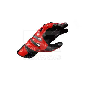 Gants de moto en cuir de vache véritable, nouvelle conception, gants de moto authentiques - Product Image 6