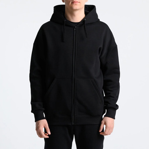 Essential Elastic Cuffs Zipper Unique Winterwear Sudadera con capucha de alta calidad para hombres New Modern Fit Pullover Relaxed Fit Hoodie - Product Image 1