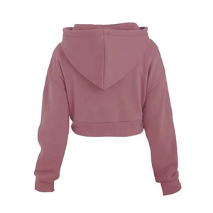 Sudadera Corta con Capucha para Mujer, Nueva Llegada 2026, Calidad Premium, Transpirable, Tipo Cordón, para Invierno - Product Image 3