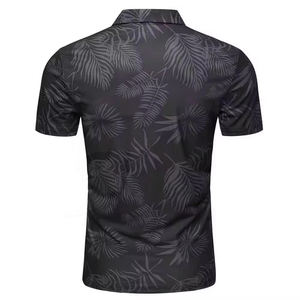 Camisetas Polo para Hombre, Tallas Grandes, 100% Algodón, Logotipo Bordado e Impreso Personalizado, Estilo Casual, Tejido de Punto Corto y Transpirable - Product Image 3