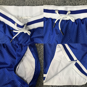Pantalones cortos de baloncesto vintage sublimados con logotipo de marca personalizado para hombre, ropa deportiva, pantalones cortos de baloncesto en blanco 2025 - Product Image 2
