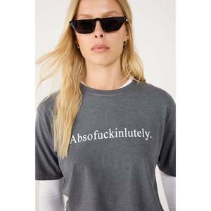 T-shirt décontracté 100% coton avec col rond, coupe classique, manches longues - Product Image 4
