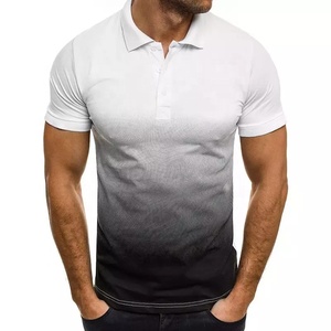 Chemise à manches courtes en tricot imprimé anti-rides pour homme avec des motifs personnalisés - Haute qualité - Product Image 6