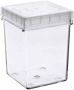 Conteneur carré transparent en polycarbonate autoclavable avec couvercle en polypropylène pour tissus et micropropagation - Product Image 3