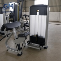 Máquina comercial de curl de bíceps a 45 grados con pila de pesas de 70 kg, equipo de entrenamiento de fuerza para gimnasios comerciales